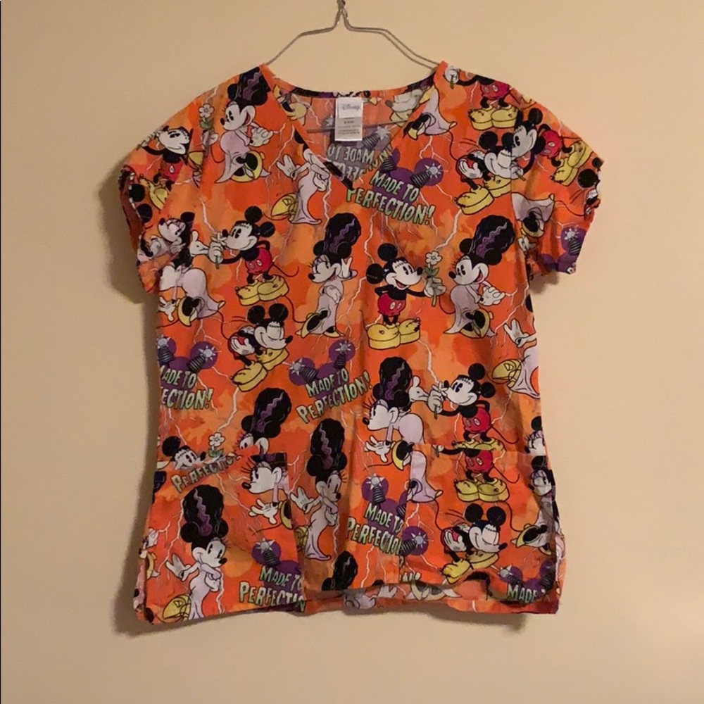 Disney scrub top